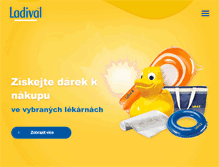 Tablet Screenshot of ladival.cz